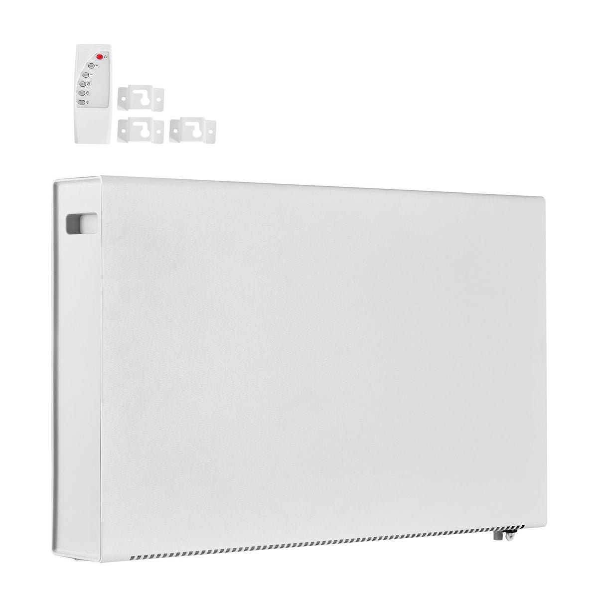 Convection Panel Heater, 1500W Electric Panel Space Heater with Remote & Touch Control, 3 Modes, 24H Timer, Stand or Wall Mount Design with Anti-Tipping & Overheat Protection for Home and Office