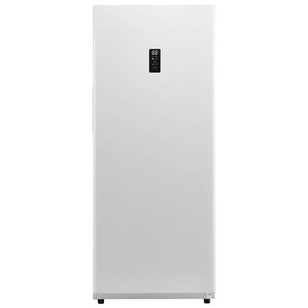 Convertible Freezer/Refrigerator, 17 Cu.Ft Frost Free Upright Freezer with Temp Control Panel, Door Open too Long Alarm, Adjustable Shelves and LED, Standing Fridge for Kitchen, Office, Garage
