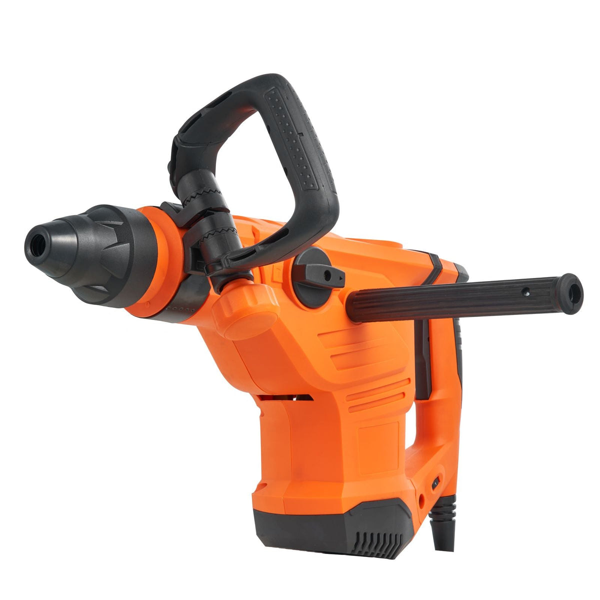 Corded Hammer Drill, 1600W 175-350RPM Electric Demolition Drills, 2-Inch SDS-Max Rotary Hammer Driver, 3 Functions Chipping Power Tool Kit for Concrete, Drilling Wood Plastic