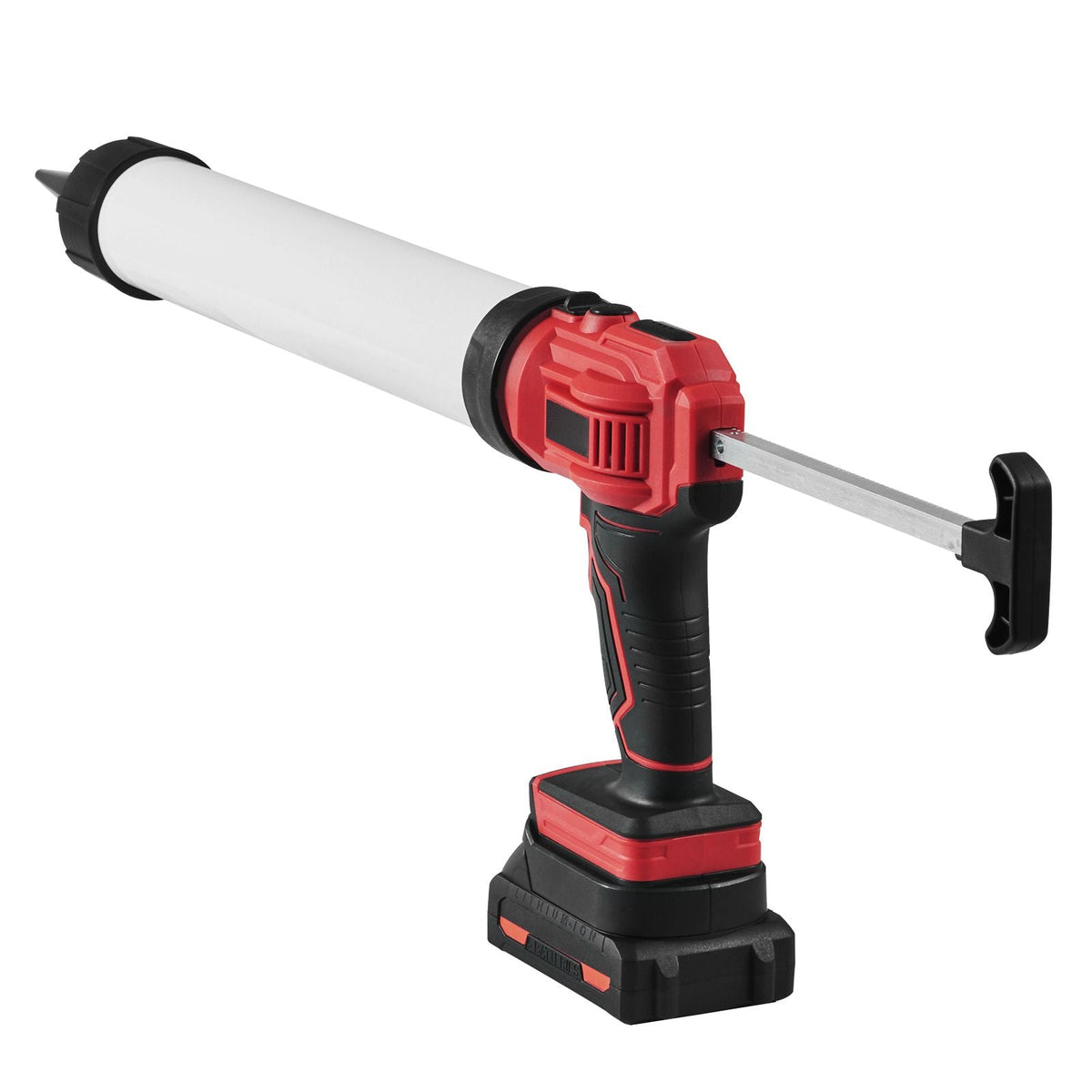 Cordless Caulking Gun 20oz/600ml, 20V Electric Sausage Caulking Gun with 4 Adjustable Speeds, Anti-Drip Battery Powered Caulk Gun & 2.0AH Battery, Fast Charger, LED Light for Filling, Sealing