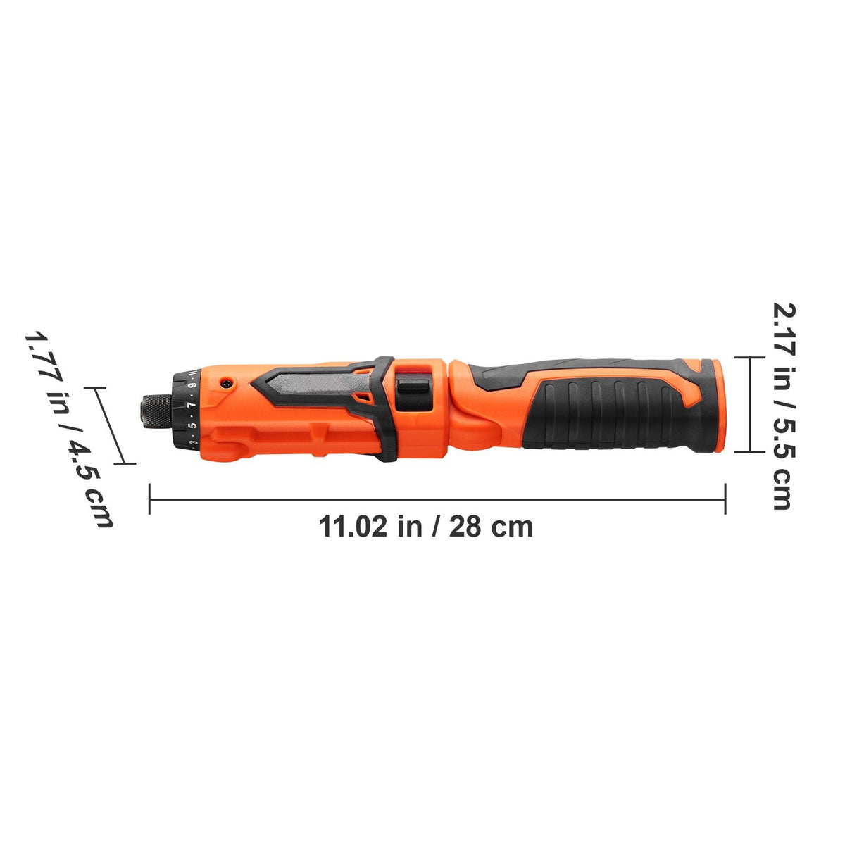 Cordless Screwdriver, 8V 7Nm Electric Screwdriver Rechargeable Set with 82 Accessory Kit and Charging Cable, Nut Drivers Magnetic Bit Holder Tool Kit Home Repair, LED Light Dual Position Handle