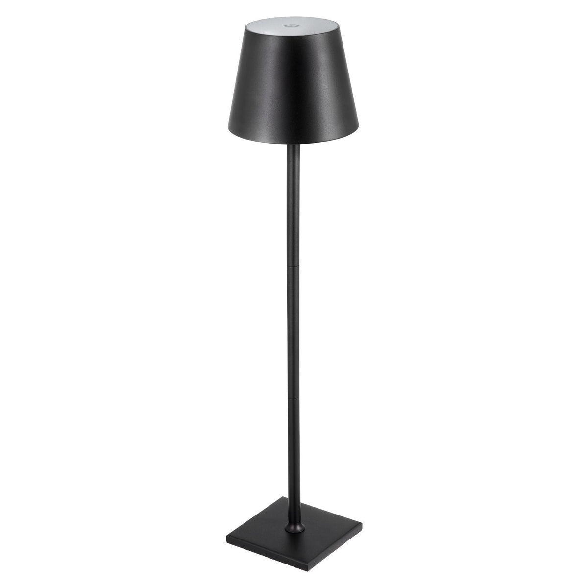 Cordless Table Lamp, 2-Pack, 5200mAh Built-in Rechargeable Battery Desk Lamp, Stepless Dimming Up, 3 Adjustable Heights, Detachable Lampshade for Bottle, Restaurant, Bedroom, Outdoor, Black