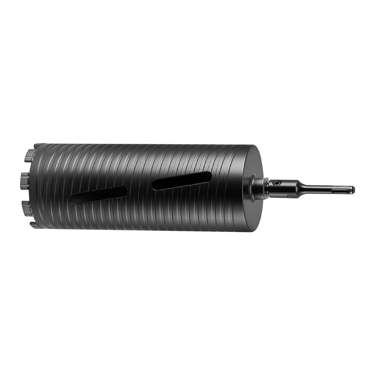Core Drill Bit, 4-1/4 inch Diameter, 9-1/2 inch Drilling Depth, 5/8-11 Internal Thread, Diamond Dry Coring Bit with 3 Adapters, Pilot Drill and Hex Wrench, for Concrete, Red Bricks, and Masonry