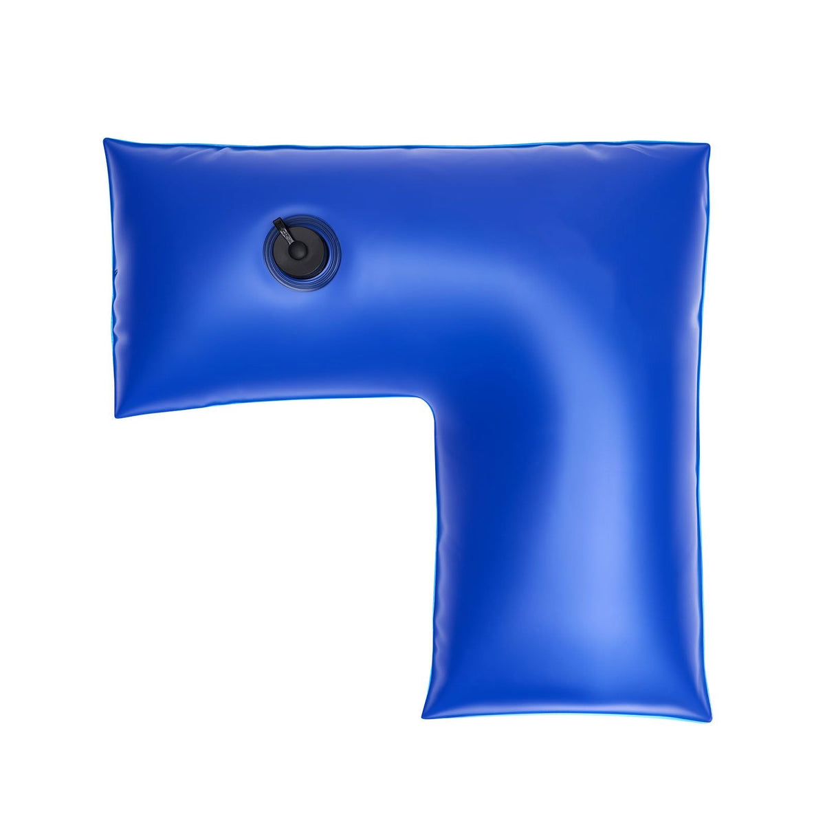 Corner Pool Water Tubes, 4 Pack 22.4 x 22.2 in, Corner Winter Water Bags with Leakproof Screw Cap, 0.4mm Heavy Duty PVC, Cold-Resistant Weights for Inground Swimming Pool Covers