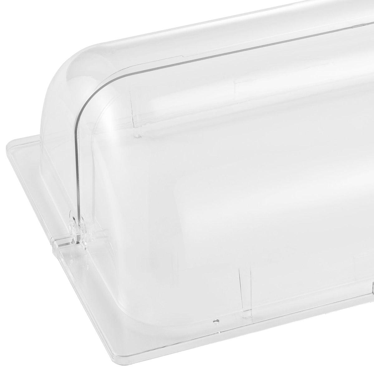 Countertop Food Serving Display Container, 5 Pan Stainless Steel Food Serving Tray, Buffet Condiment Dispenser Display Rack with Clear Lid & 3 Freezer Boxes, for Restaurant Hotel Kitchen Party