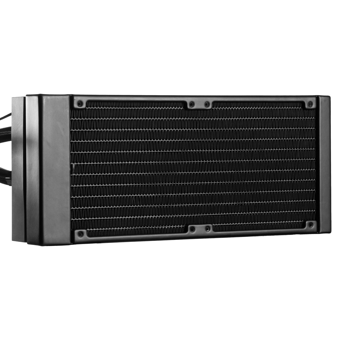 CPU Liquid Cooler, AIO CPU Water Cooler - 120mm PWN Fans & Pump, Customizable Black PC Liquid Cooler with 2.1'' LCD Display & ARGB light, for Intel 115X/1366/2011/1700/1200, AMD AM4/AM5