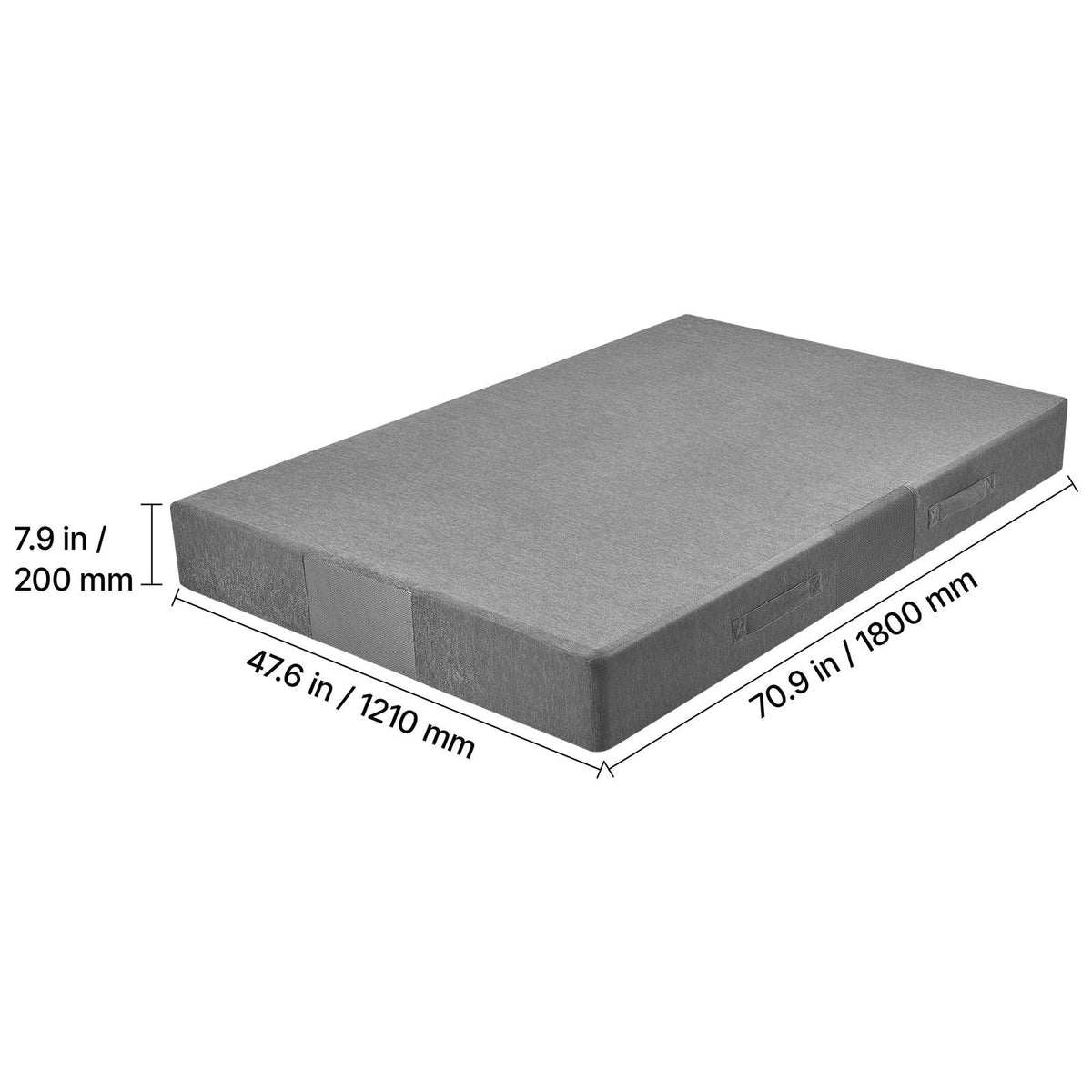 Crash Pad, 6 x 4 ft Crash Pad for Kids Sensory with Soft Thick Foam and Washable Cover, Giant Pillow Mat Large Sensory Room Equipment for Children and Adults Jumping, Play, Climbing & Gymnastics