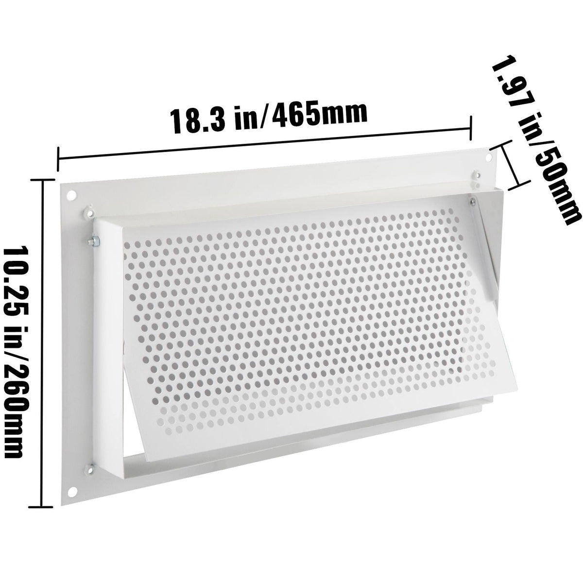 Crawl Space Flood Vent Foundation Flood Vent 8"Height x 16"Width Wall Vent