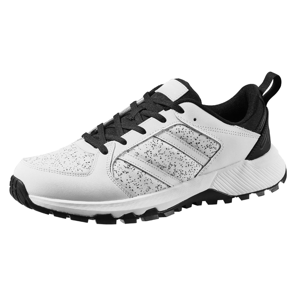 Cross Training Shoes, M Width Sneakers US Size 10, Wide Toe Box Shoes with Arch Support & Adjustable Lace-up, Training Shoes for Running, Gymnastics, Dog Walking, and Weightlifting (White)