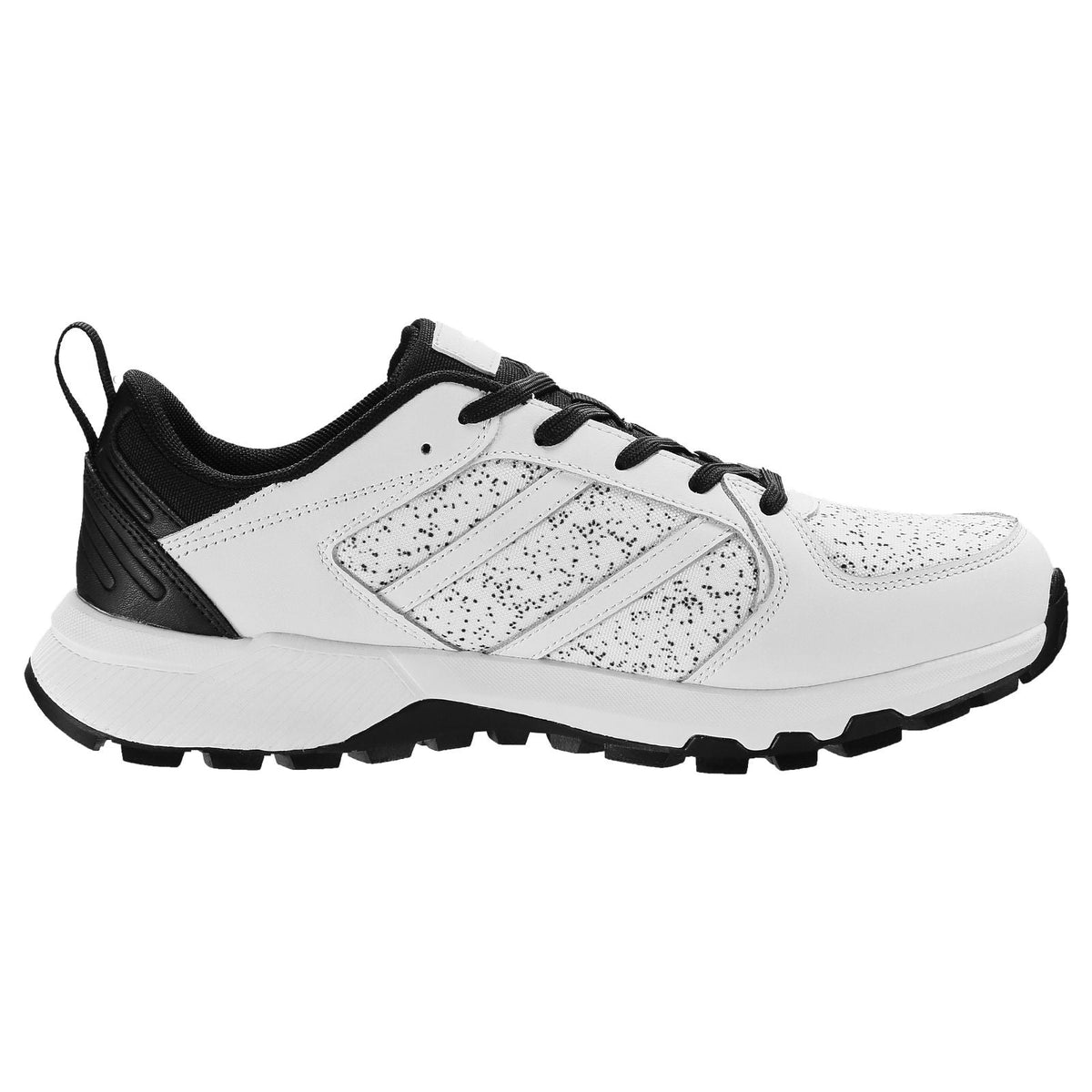Cross Training Shoes, M Width Sneakers US Size 12, Wide Toe Box Shoes with Arch Support & Adjustable Lace-up, Training Shoes for Running, Gymnastics, Dog Walking, and Weightlifting (White)