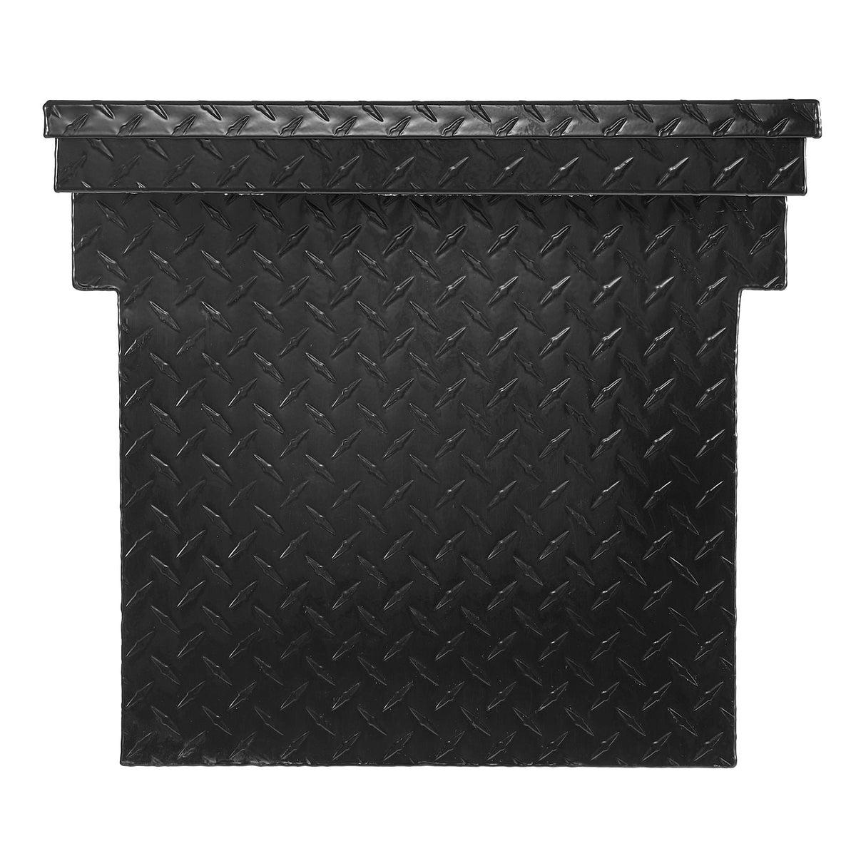 Crossover Truck Tool Box, 72x20x14 In, Heavy Duty Aluminum Toolbox with Diamond Texture, Pick Up Truck Bed RV Trailer Toolbox, Waterproof Storage Organizer with Lock, Keys, Side Handles, Black