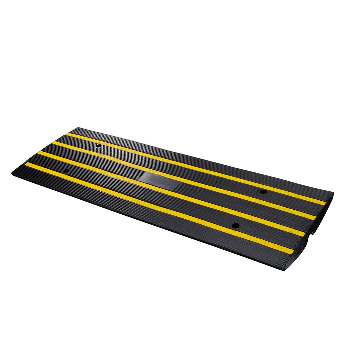 Curb Ramp, 2.6" Rise Rubber Driveway Ramps, Heavy Duty 33069 lbs Weight Capacity Threshold Ramp, Curbside Bridge Ramps for Loading Dock Garage Sidewalk, Expandable Full Ramp Set