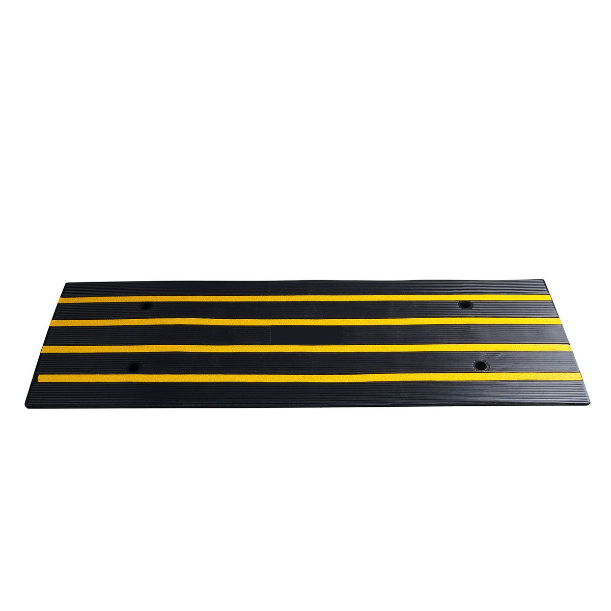 Curb Ramp, 2.6" Rise Rubber Driveway Ramps, Heavy Duty 33069 lbs Weight Capacity Threshold Ramp, Curbside Bridge Ramps for Loading Dock Garage Sidewalk, Expandable Full Ramp Set