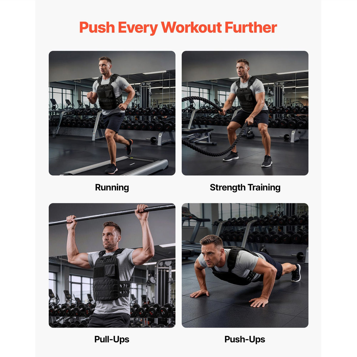 Curved Weight Vest Plates, 14.5 LB Pairs, Premium Steel Tactical Weighted Plates for Vest, Ergonomic Design, for Strength Endurance Training, Running, Jogging, Fitness, Heavy Workouts