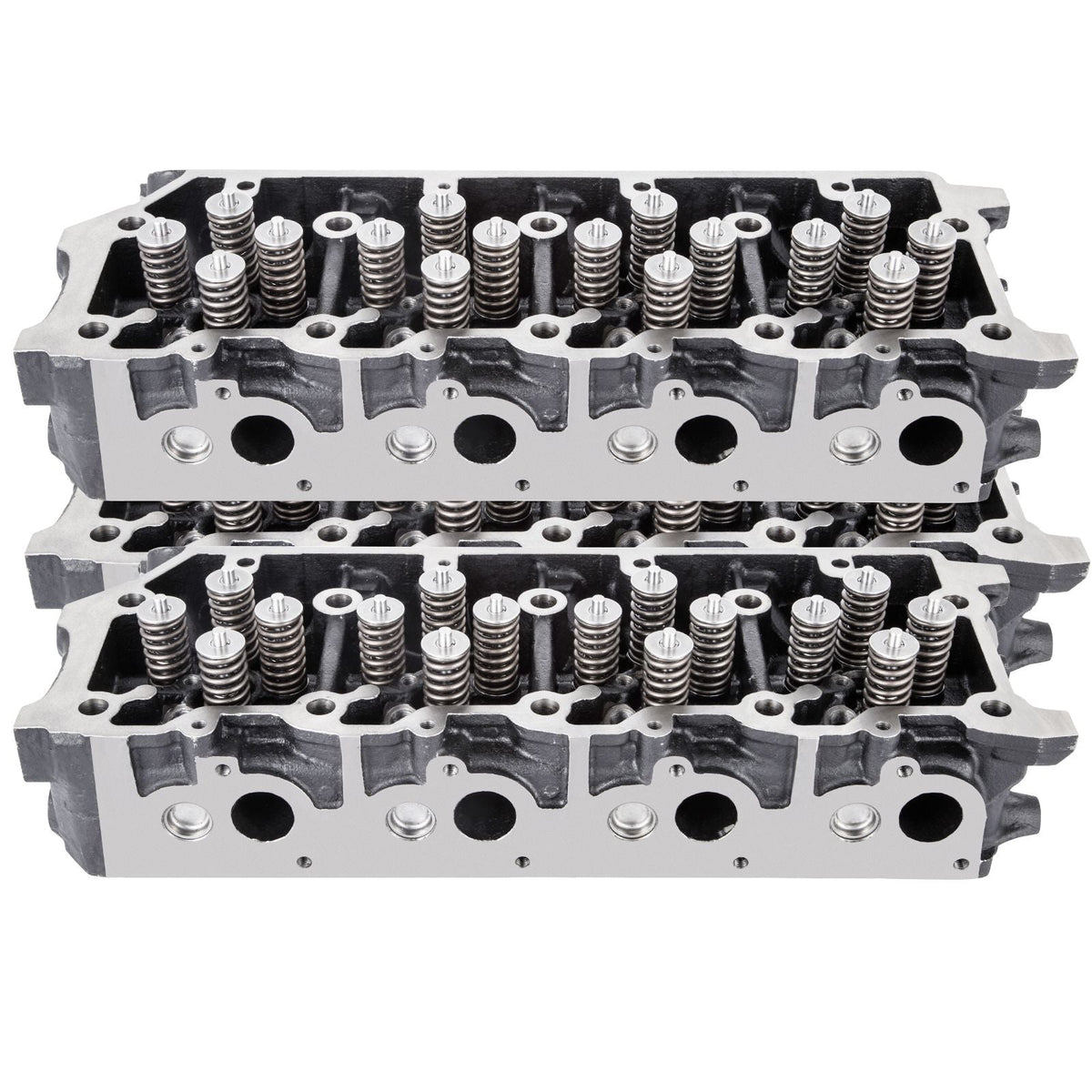 Cylinder Head Assembled, Engine Cylinder Head Assembly Replacement 6.4L, Cast Iron Cylinder Head Fit for 08-10 Ford F250 F350 F450 F550