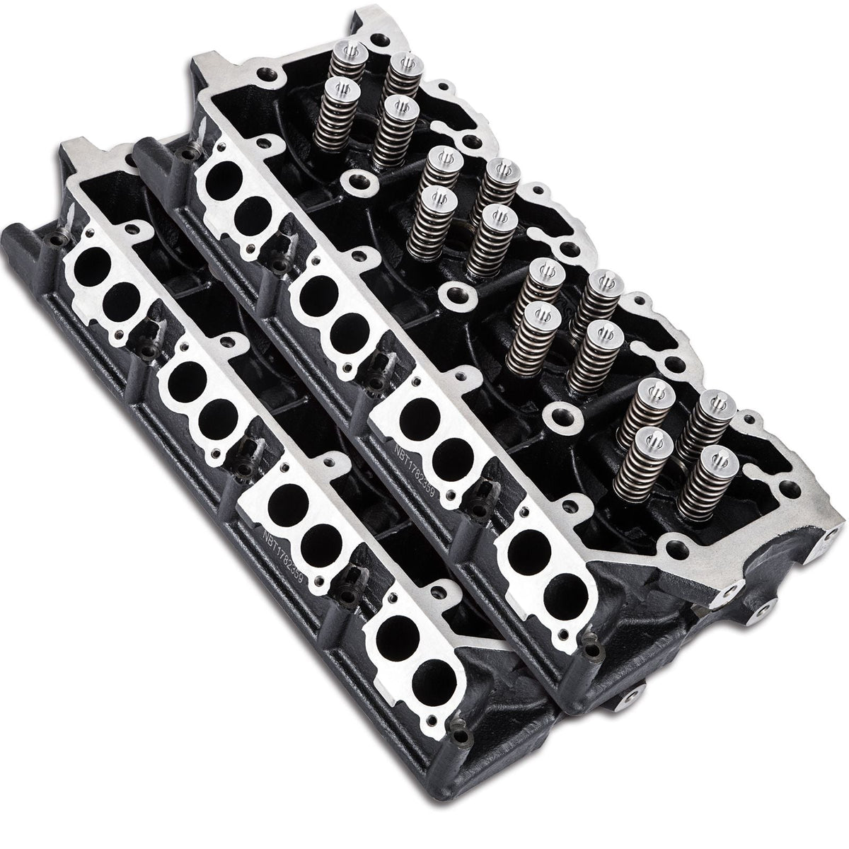 Cylinder Head Assembled, Engine Cylinder Head Assembly Replacement 6.4L, Cast Iron Cylinder Head Fit for 08-10 Ford F250 F350 F450 F550