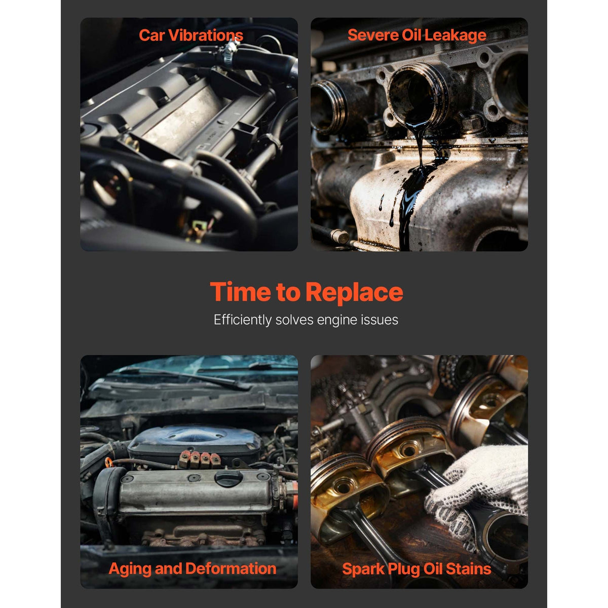 Cylinder Head Assembly for 2011-2019 Chevy Cruze Sonic Trax 1.4L Turbo, 2013-2019 Buick Encore 4 Cyl 1.4L, Complete Engine Cylinder Head Assembly Replaces 55573669, 55565291, 55573010, 55573011