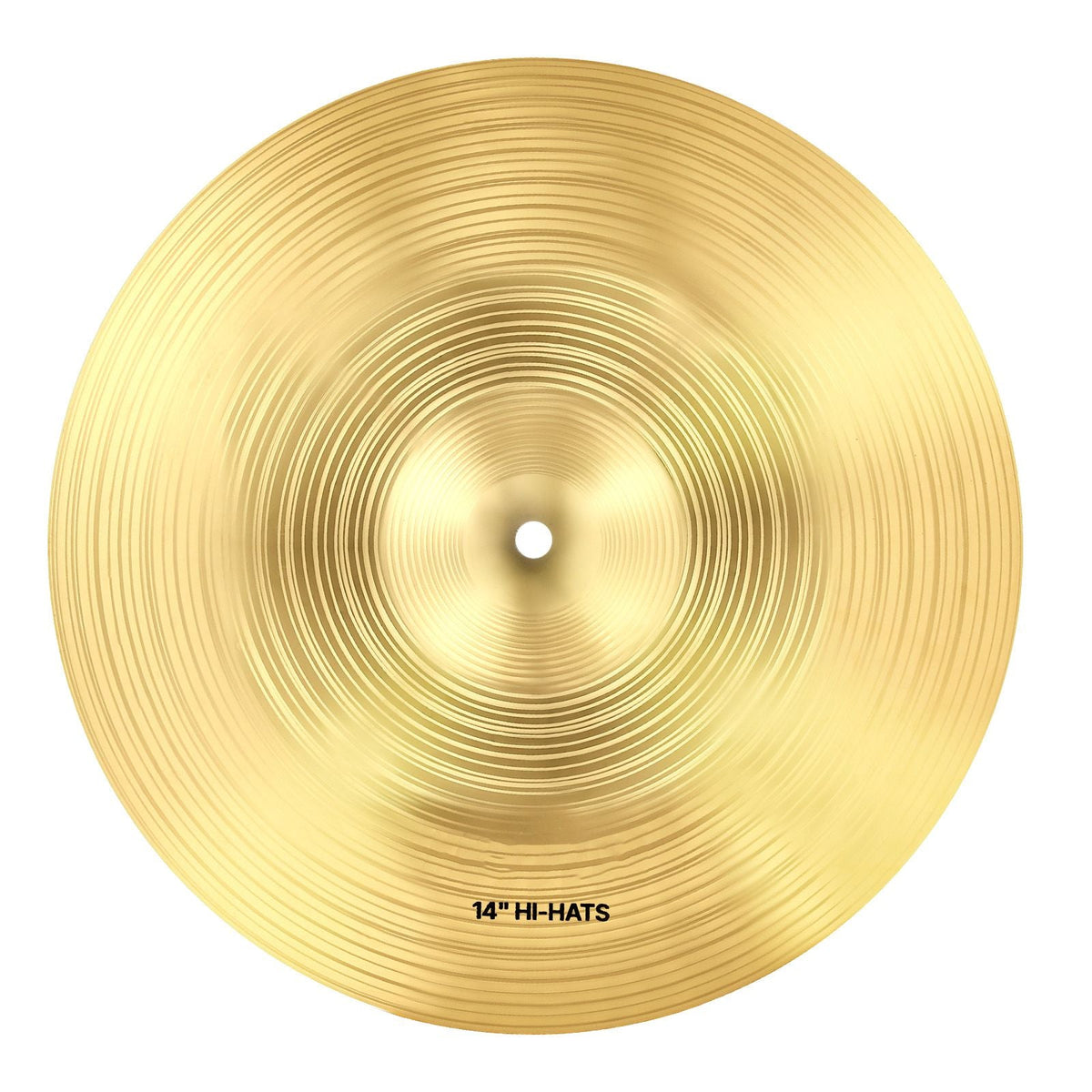Cymbal Pack, 3 Pieces Cymbals for Drum Set, Alloy Cymbals Drum Set Includes 14-inch Hi-Hats, 16-inch Crash, 20-inch Ride, Drumsticks & Cymbal Bag, Alloy Cymbal Pack for Drummer, Bright Copper
