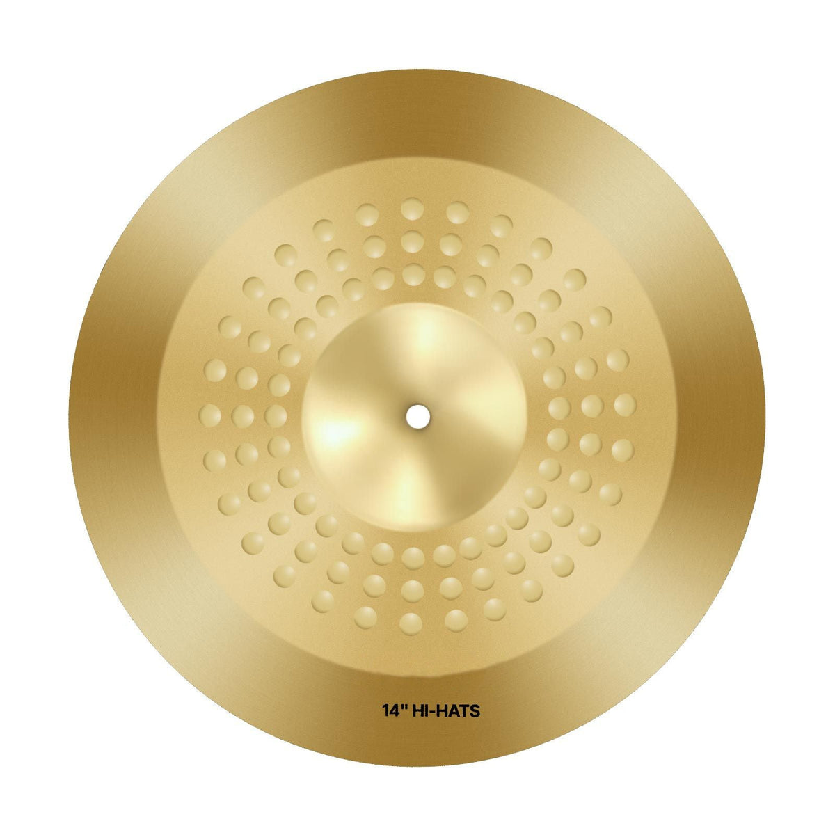 Cymbal Pack, 4 Pieces Cymbals for Drum Set, Alloy Cymbals Drum Set Includes 14-inch Hi-Hats, 16-inch Crash, 20-inch Ride, 10-inch Splash, Drumsticks & Cymbal Bag, Alloy Cymbal Pack for Drummer