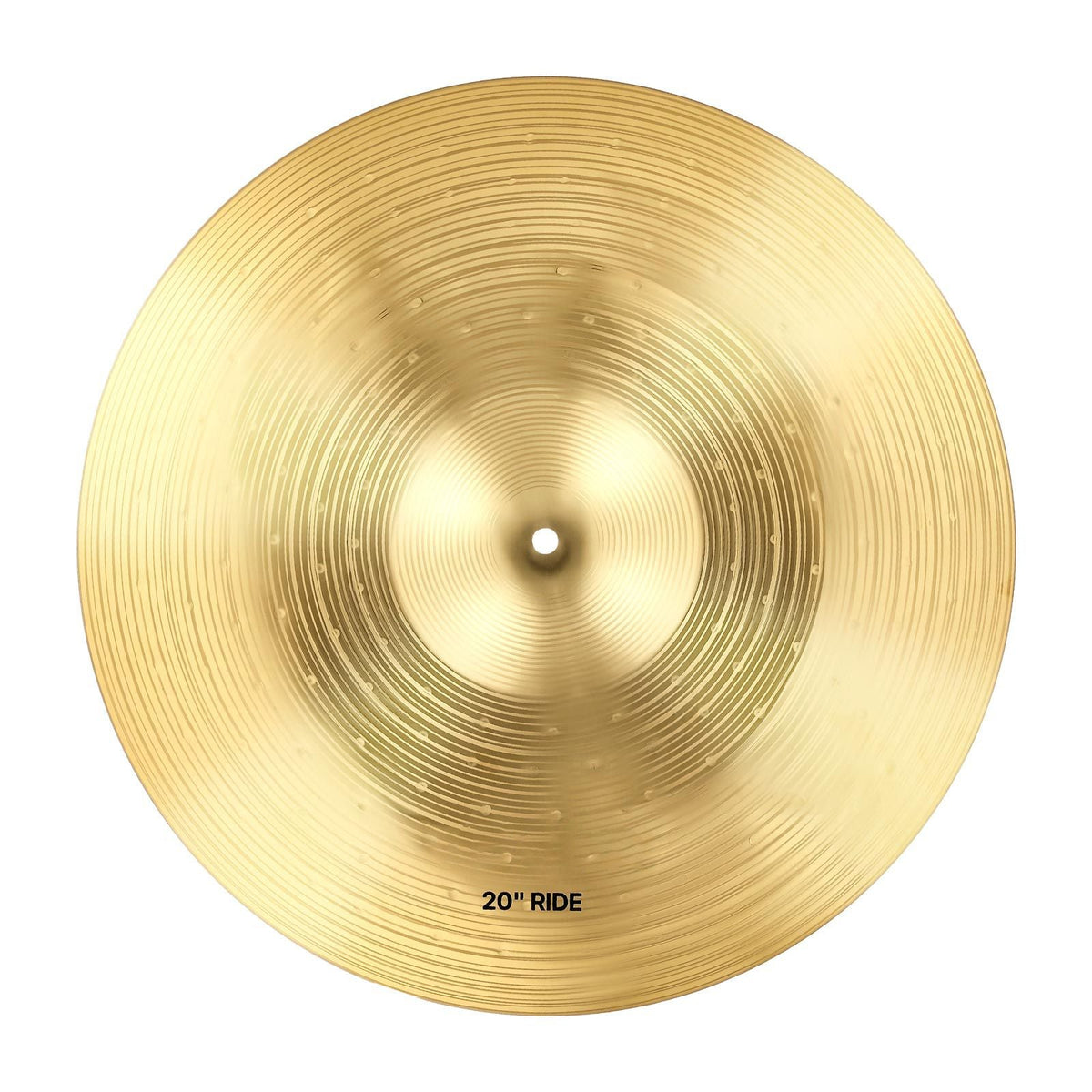 Cymbal Pack, 6 Pieces Cymbals for Drum Set, Alloy Cymbals Drum Set Includes 14-inch Hi-Hats, 16-inch Crash, 18-inch Crash, 20-inch Ride, 10-inch Splash, 16-inch China, Drumsticks & Cymbal Bag
