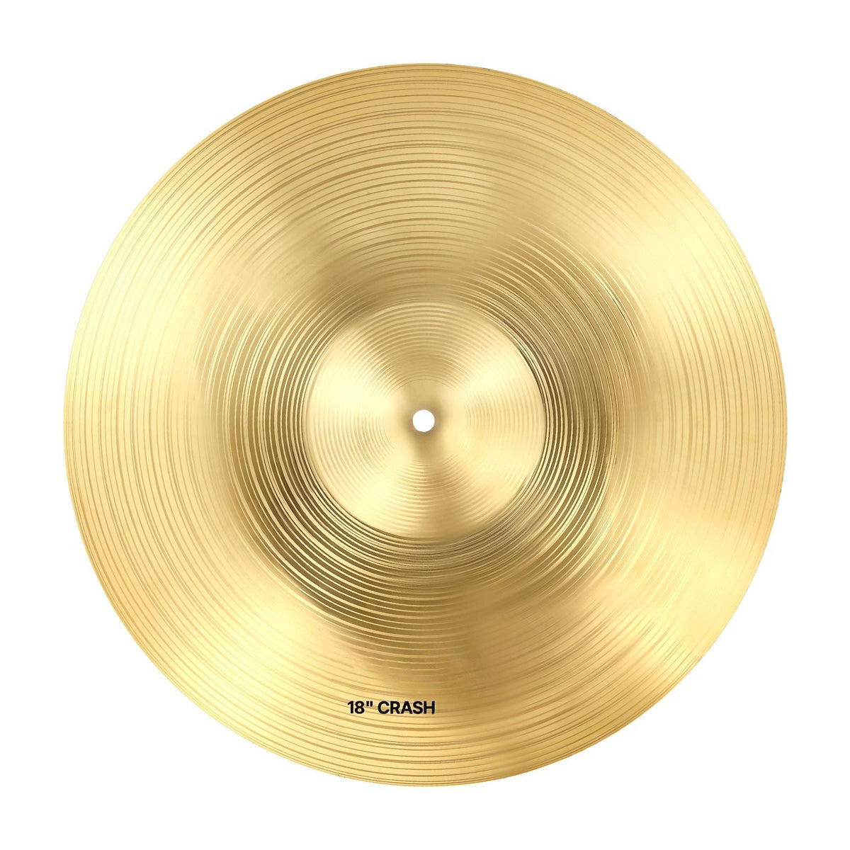 Cymbal Pack, 6 Pieces Cymbals for Drum Set, Alloy Cymbals Drum Set Includes 14-inch Hi-Hats, 16-inch Crash, 18-inch Crash, 20-inch Ride, 10-inch Splash, 16-inch China, Drumsticks & Cymbal Bag