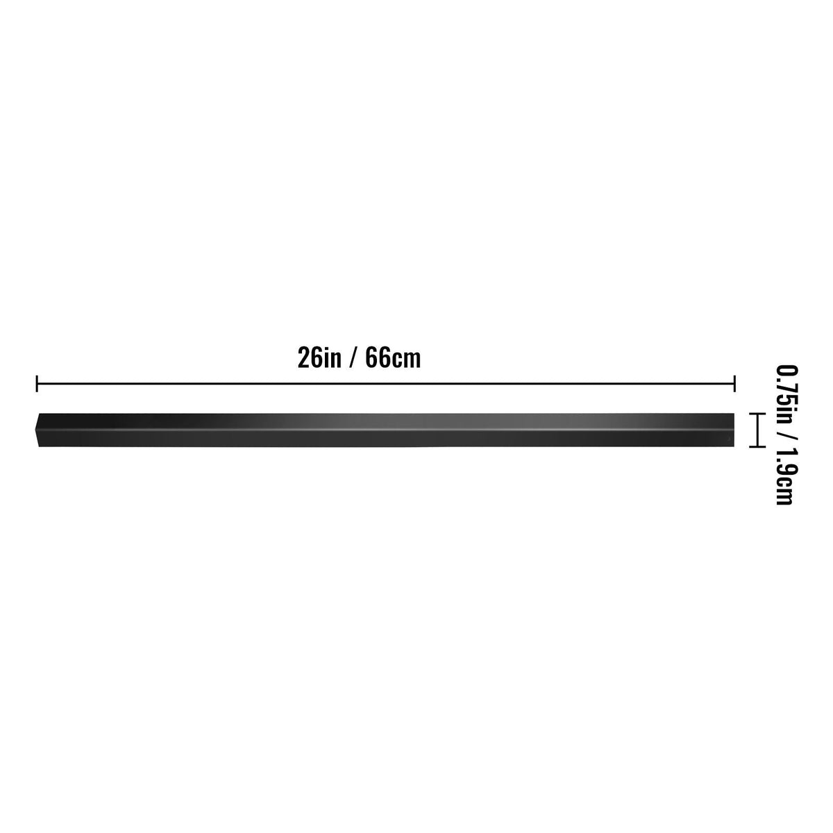Deck Balusters, 101 Pack Metal Deck Spindles, 26\"x0.75\" Staircase Baluster with Screws, Aluminum Alloy Deck Railing for Wood and Composite Deck, Square Baluster for Outdoor Stair Deck Porch