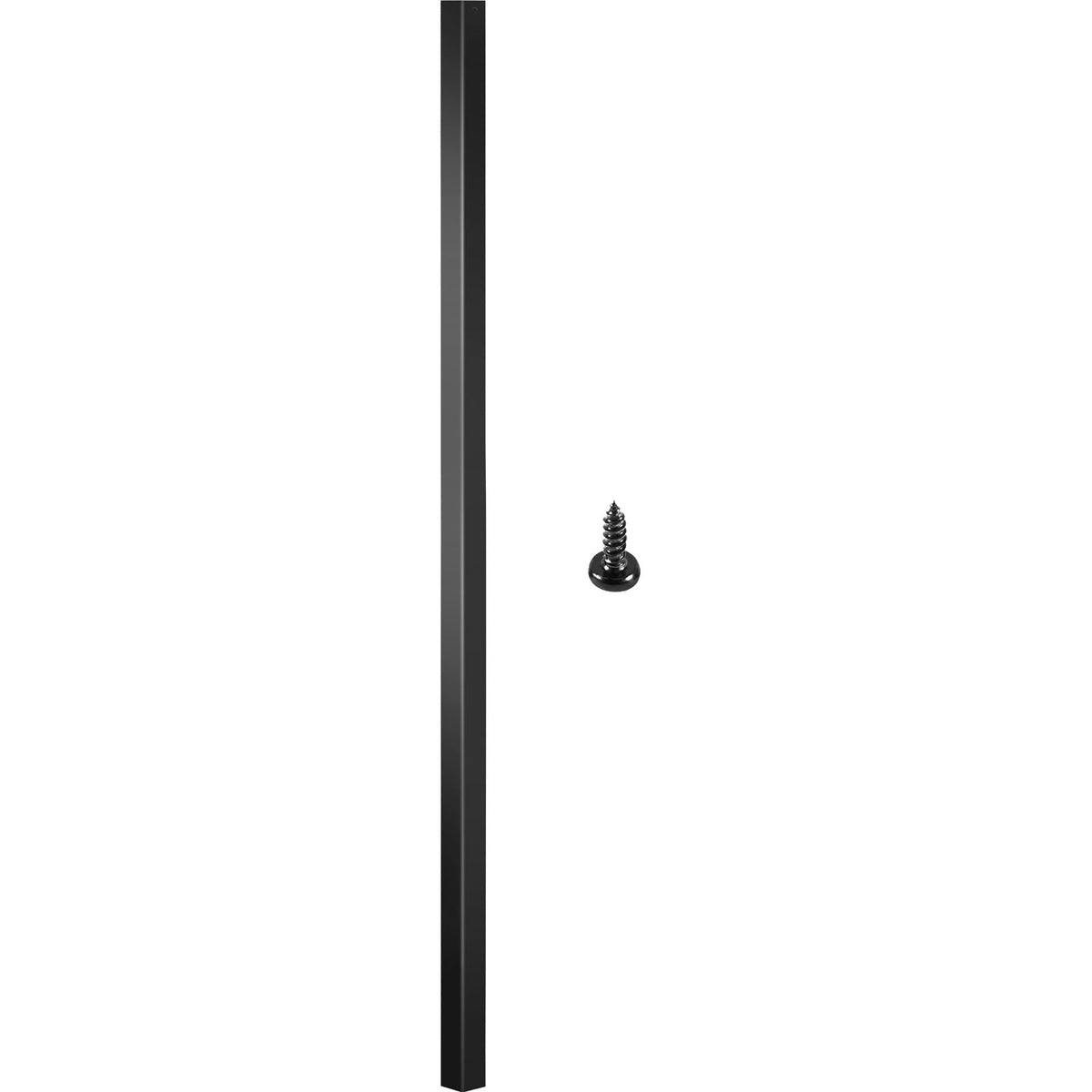 Deck Balusters, 101 Pack Metal Deck Spindles, 32\"x0.8\" Staircase Baluster with Screws, Aluminum Alloy Deck Railing for Wood and Composite Deck, Square Baluster for Outdoor Stair Deck Porch