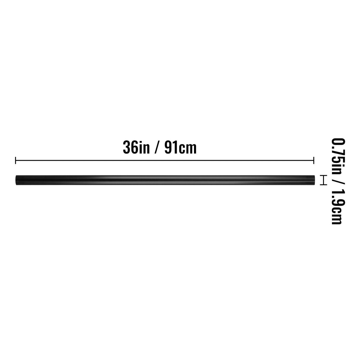 Deck Balusters, 51 Pack Metal Deck Spindles, 36\"x0.75\" Staircase Baluster with Screws, Aluminum Alloy Deck Railing for Wood and Composite Deck, Circle Baluster for Outdoor Stair Deck Porch