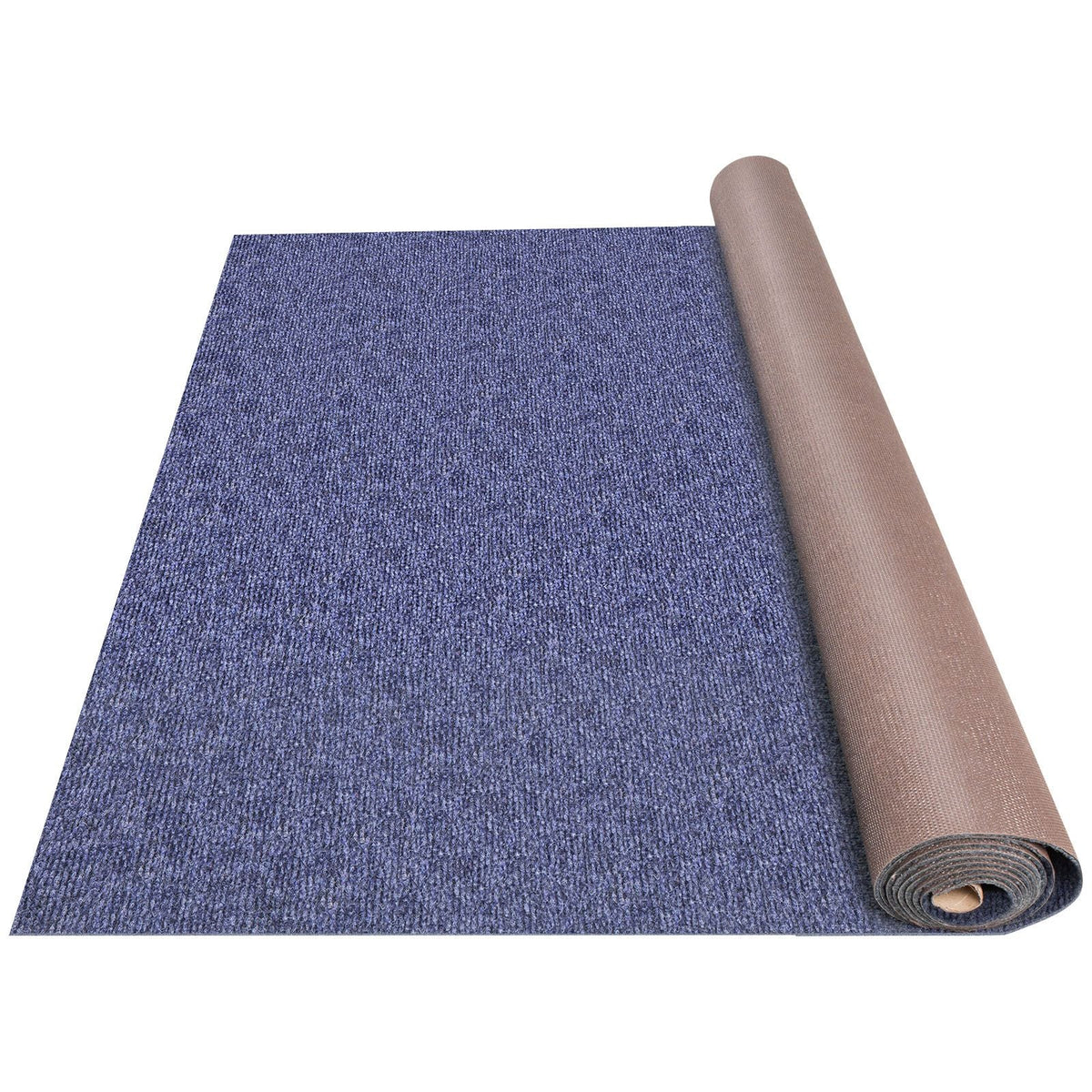 Deep Blue Marine Carpet 6 ft x 39.3 ft, Boat Carpet Rugs, Indoor Outdoor Rugs for Patio Deck Non-Slide TPR Water-Proof Back Outdoor Marine Carpeting Outdoor Carpet