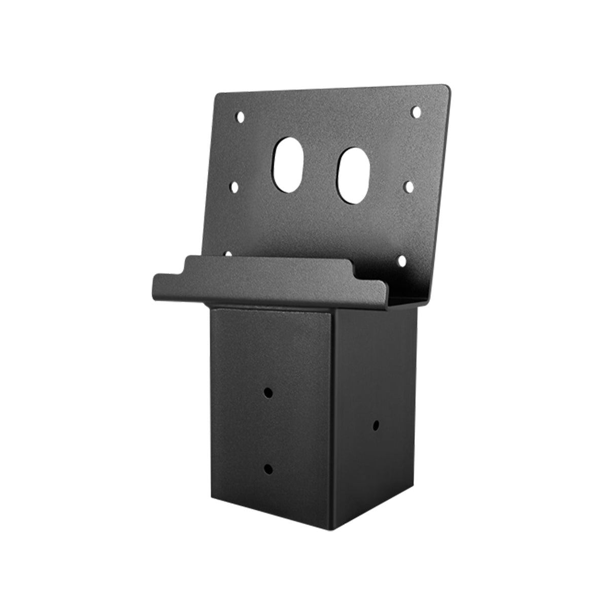 Deer Blind Brackets, Outdoor 3.6x3.6 Platform Bracket, Fit 3.5x3.5 In / 88.9x88.9 mm Lumber, 2204lbs/1000kg Capacity Steel Elevator Brackets for Deer Stand, Hunting Blinds, Shooting Shack, 4 Pcs