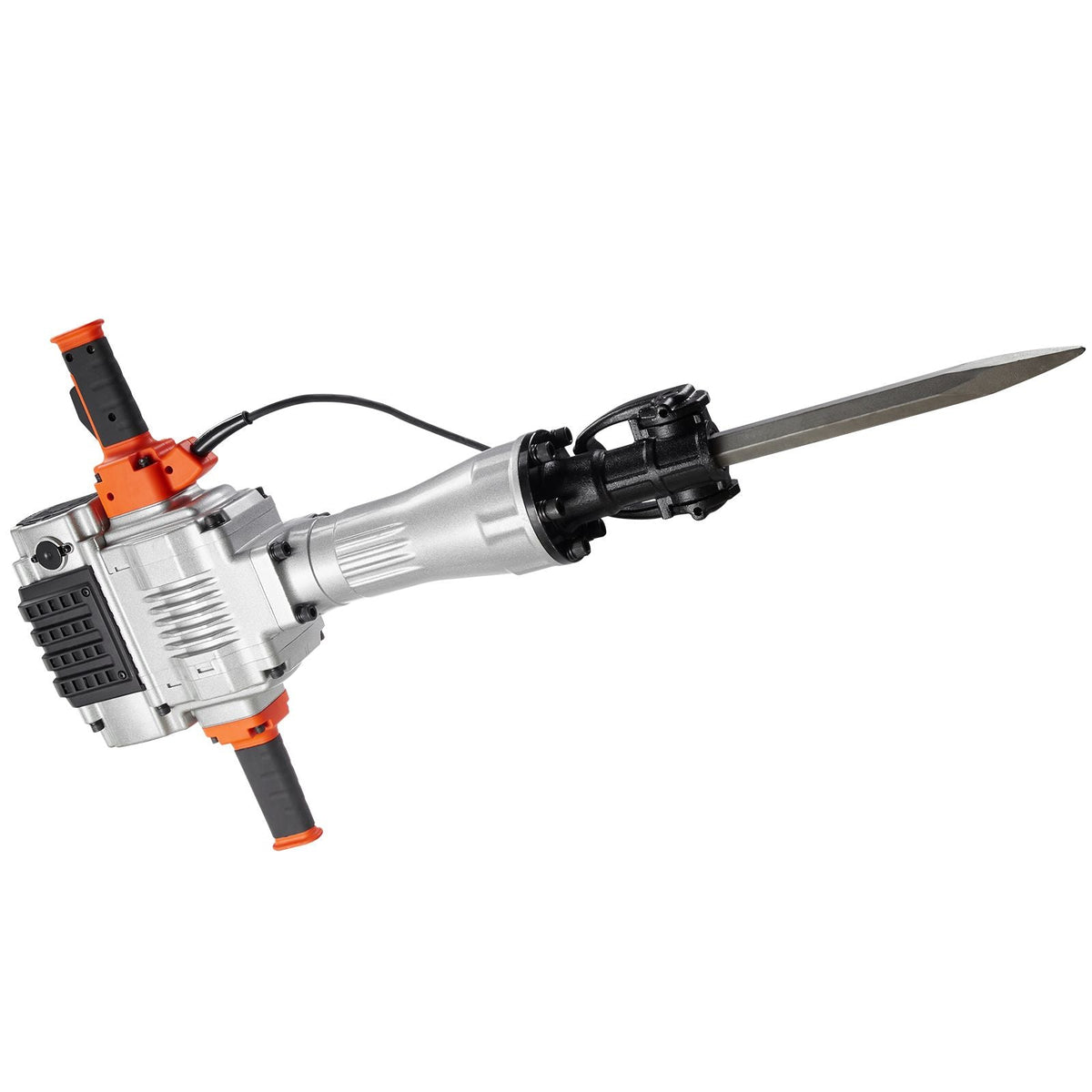 Demolition Jack Hammer, 2100W Electric Jackhammer Heavy Duty, 1650 BPM Industrial-Grade Jack Hammer Concrete Breaker, with 1 Point Chisel, 1 Flat Chisel, Gloves and Goggles