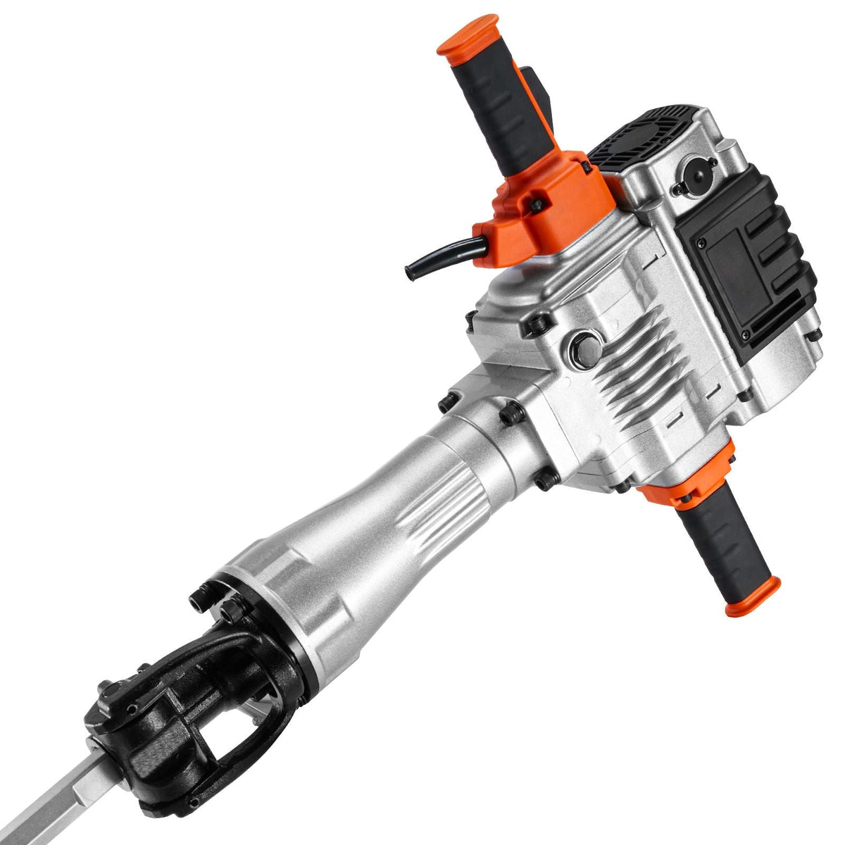 Demolition Jack Hammer, 2100W Electric Jackhammer Heavy Duty, 1650 BPM Industrial-Grade Jack Hammer Concrete Breaker, with 1 Point Chisel, 1 Flat Chisel, Gloves and Goggles
