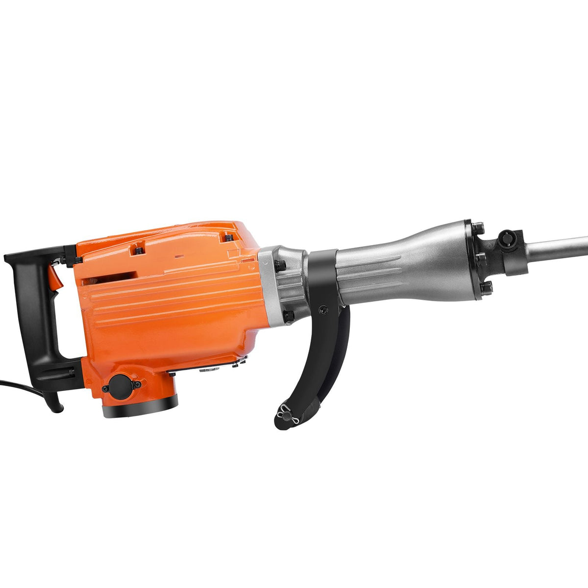 Demolition Jack Hammer, 2200W Electric Jackhammer Heavy Duty, 1350 BPM Concrete Breaker 6pcs Chisels Bit Chipping with Case