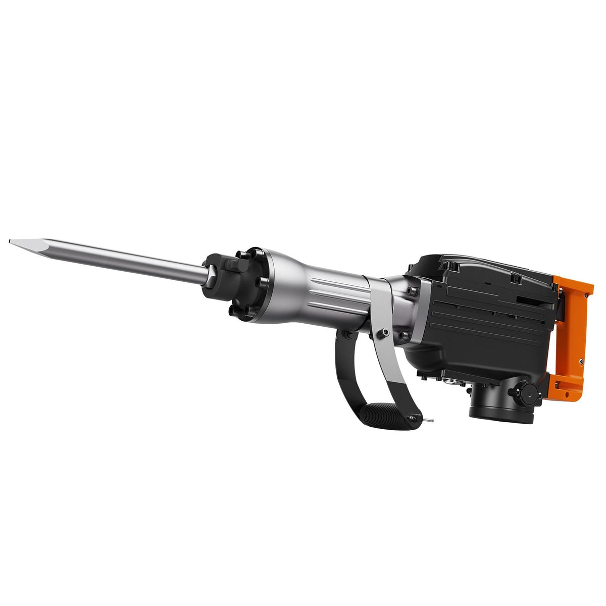 Demolition Jack Hammer, 2200W Jack Hammer Concrete Breaker, 1350 BPM Heavy Duty Electric Jack Hammer, 4pcs Chisels Bit with Case, Black