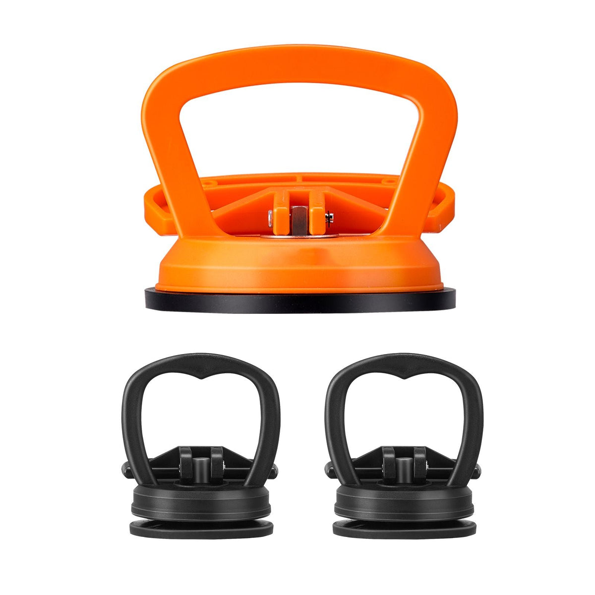 Dent Removal Kit, 3 Packs Suction Cups, Dent Puller Handle Lifter with Gloves and Cloth, Paintless Car Dent Puller Remover for Car Dent Repair, Glass, Tiles, Mirror Lifting and Moving