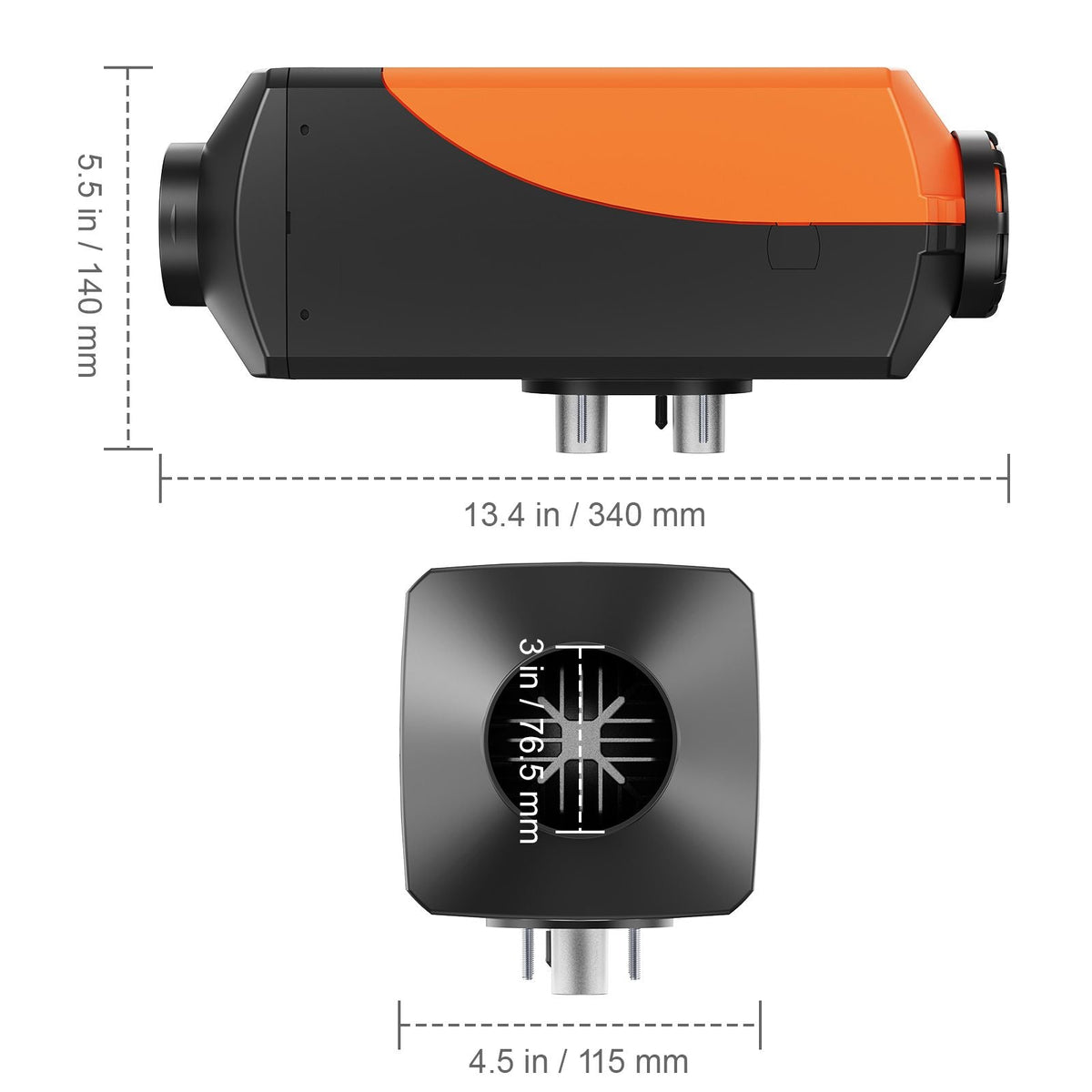 Diesel Air Heater 12V 2KW Bluetooth App LCD Display for Car Bus RV