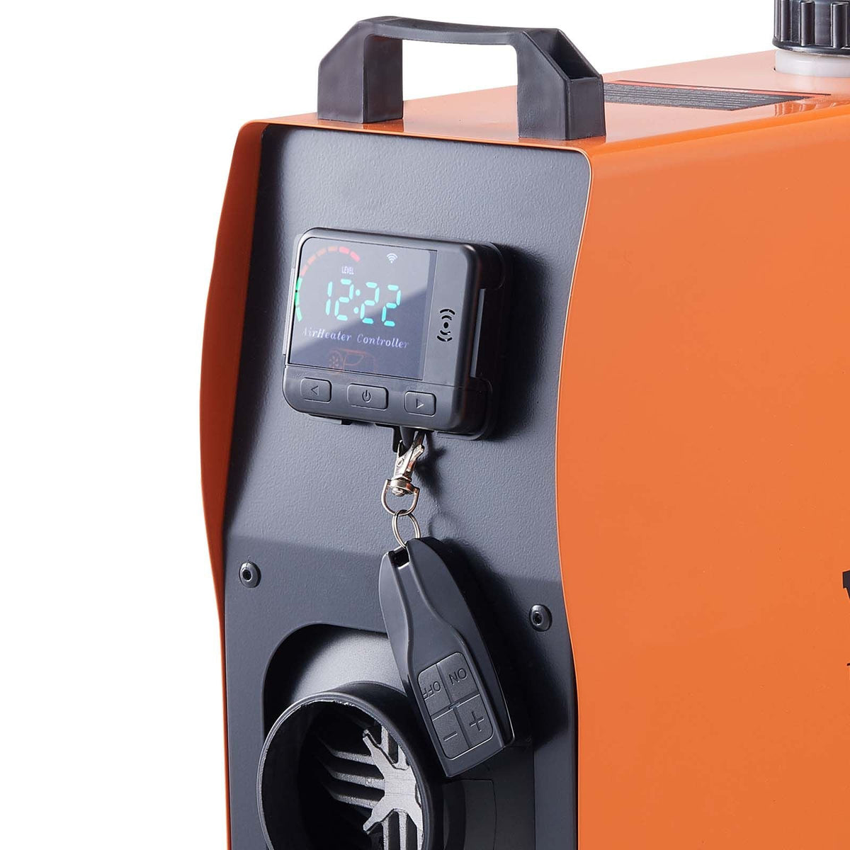 Diesel Air Heater, 12V 5KW All-on-one Diesel Heater with Remote Control and LCD, 5L Fuel Tank Portable Diesel Parking Heater, Rapid Heating for RV Trailer Camper Van Boat