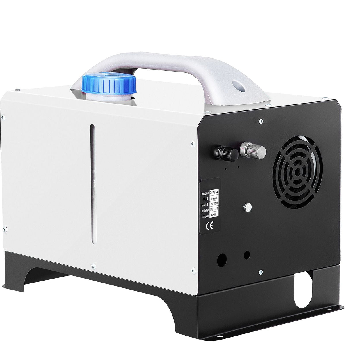 Diesel Air Heater 8KW Parking Heater 12V Truck Heater, One Air Outlet, with Black LCD Switch, Remote Control, Fast Heating Compact Diesel Heater, For Car, RV Truck, Boat, Campervans, Caravans