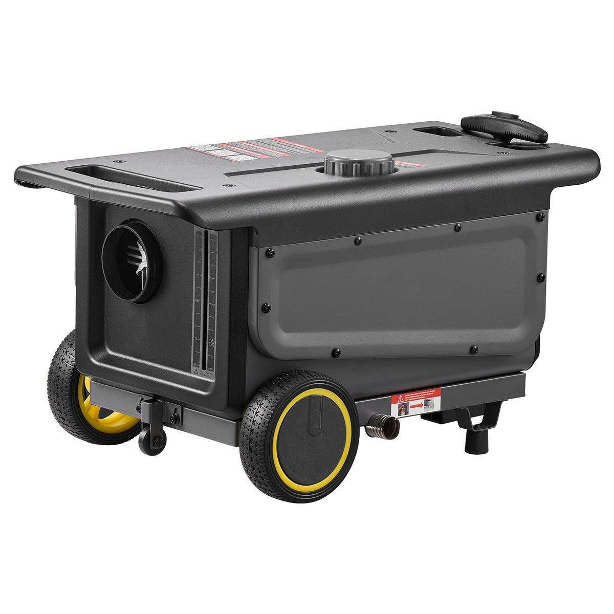 Diesel Heater, 8KW, DC 12V/24V, All in One Portable Diesel Air Heater with Bluetooth APP Control, Remote Control and LCD Screen, Trolley Design, 1.3 Gal Fuel Tank for Trucks, Vans, RVs, Campers