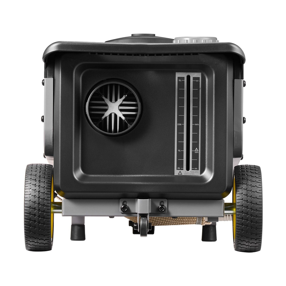 Diesel Heater, 8KW, DC 12V/24V, All in One Portable Diesel Air Heater with Bluetooth APP Control, Remote Control and LCD Screen, Trolley Design, 1.3 Gal Fuel Tank for Trucks, Vans, RVs, Campers
