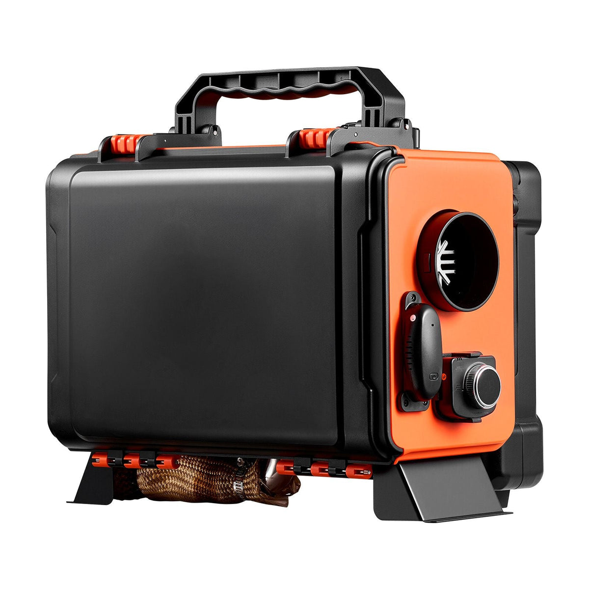 Diesel Heater, 8KW, DC 12V/24V, All in One Portable Diesel Air Heater with Remote Control and LCD Screen, Fast Heating Low Noise, 1.2 Gal Fuel Tank for Trucks, Vans, RVs, Campers, and Garages