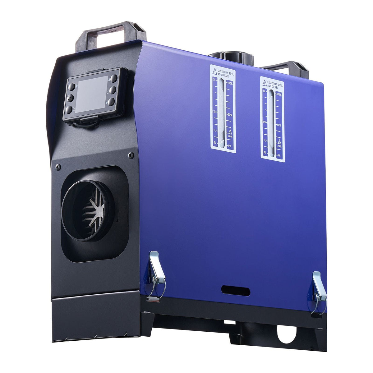 Diesel Heater, 8KW, DC 12V/24V, All in One Portable Diesel Air Heater with Remote Control and LCD Screen, Fast Heating Low Noise, 1.3 Gal Fuel Tank for Vehicles, Vans, RVs, Campers, and Trucks