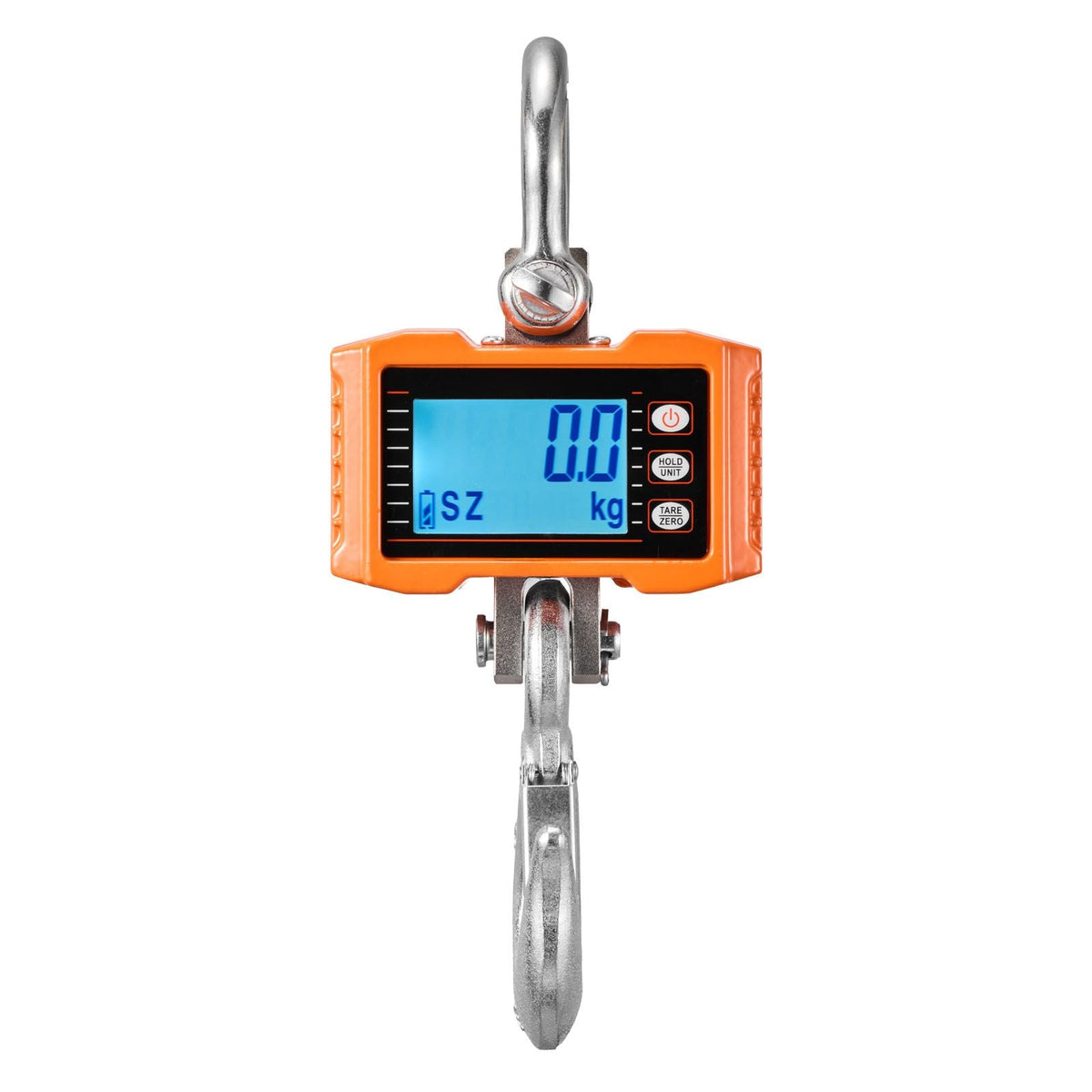 Digital Crane Scale, 4400 lbs/2000 kg Max Capacity, Heavy Duty Industrial Hanging Scale with Cast Aluminum Case & LCD Display, 1 lbs Division & 3 Unit Switch, Remote Control for Garage Factory