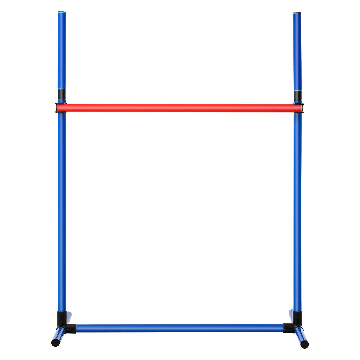 Dog Agility Training Equipment, 4 PCS Set with Adjustable High Hurdles,6 Weave Poles,Jump Ring,Square Pause Box,Whistle,Foldable Bowl, Puppy Obstacle Course Kit for Backyard, Indoor, Outdoor