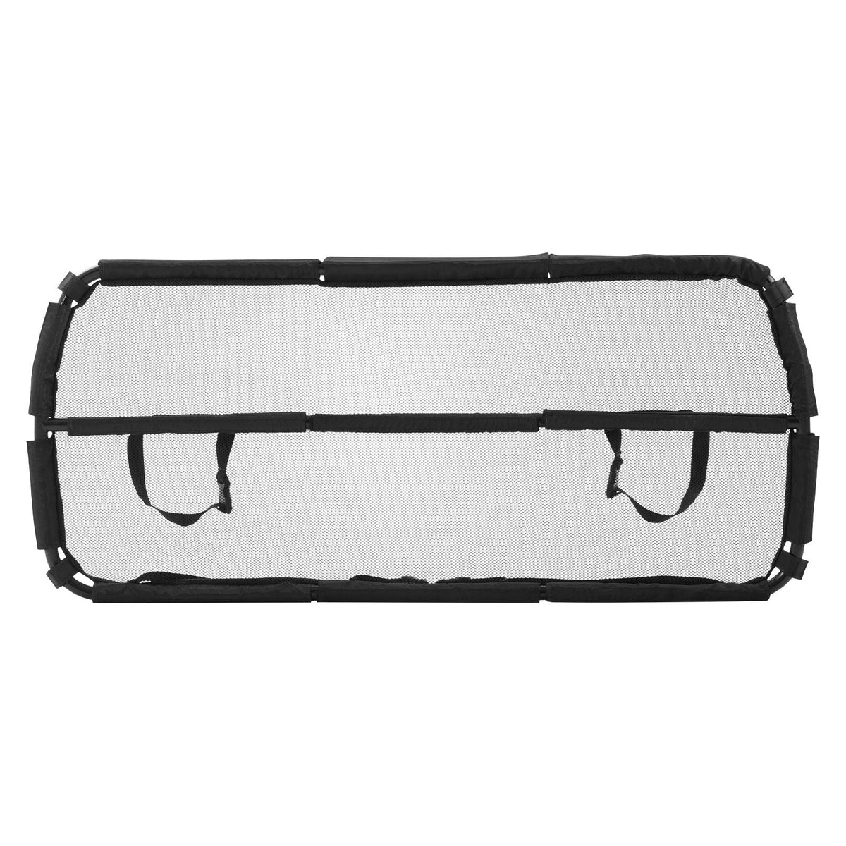 Dog Car Barrier, 46" Wide Car Divider for Cargo Area, Vehicle Pet Barrier with See Through Net Mesh, Universal-Fit Dog Car Barrier for Small-Sized SUVs, Trucks and Vehicle, Black