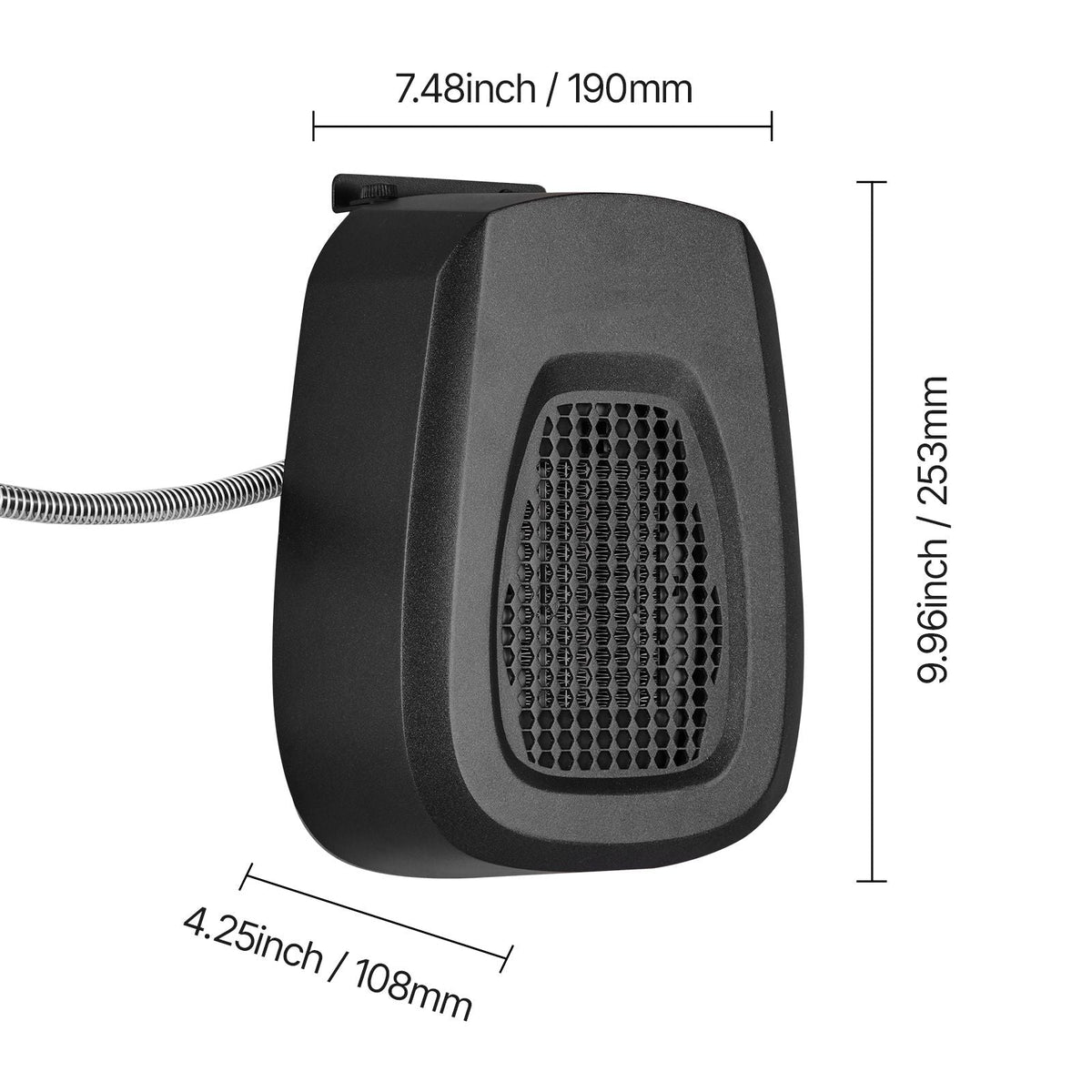 Dog House Heater, 800W Pet Heater House with Overheat Protection, Adjustable Temperature & 24H Timer, Portable Electric Warmer with Anti-Bite Metal Material, Lightweight Chicken Coops Heated