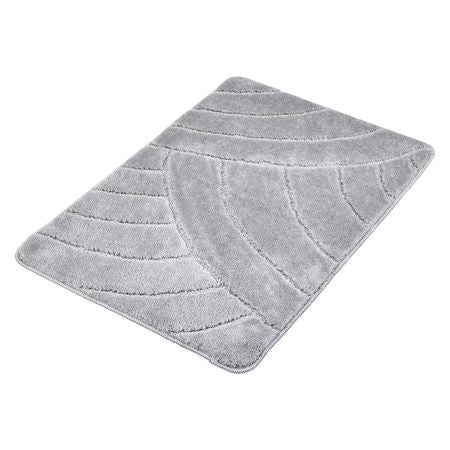 Door Mat, 35.83 x 24.02 Inch, Front Door Mat Outside Entrance with Non-slip TPR Backing, Dirt-Resistant & Absorbent, Easy to Clean, Low-Profile Doormat for for Entryway, Patio, Porch, Grey