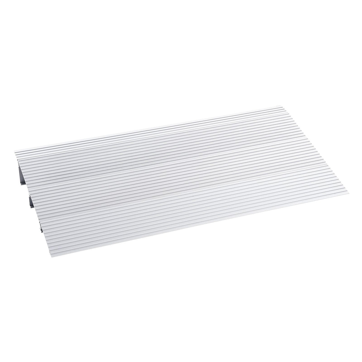 Door Threshold Ramp, 3" Rise, 800 lbs Load Capacity, Door Ramp for Wheelchairs, Aluminum Threshold Ramp for Doorways, Adjustable Modular Threshold Ramp for Wheelchairs, Scooters, Power Chairs
