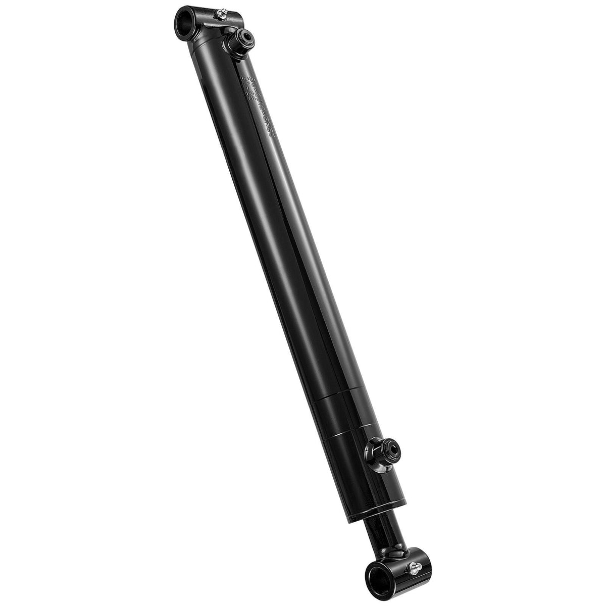 Double Acting Hydraulic Cylinder, 2" Bore x 16" Stroke, Max 3500PSI Hydraulic Cylinder, Heavy-Duty Welded Cross Tube Cylinders with 1" Pin Hole & SAE #6 Port for Agricultural Machinery, Tractors