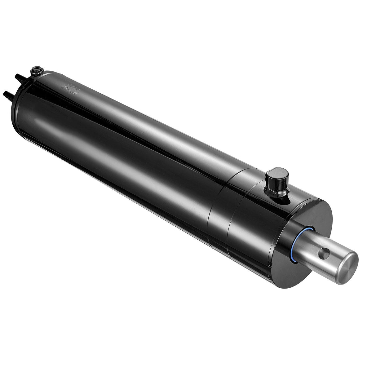 Double Acting Hydraulic Cylinder, 5" Bore x 20" Stroke, Max 4500PSI Hydraulic Cylinder, Heavy-Duty Welded Cross Tube Cylinders with 0.63" Pin Hole & SAE #6 Port for Agricultural Machinery, Tractors